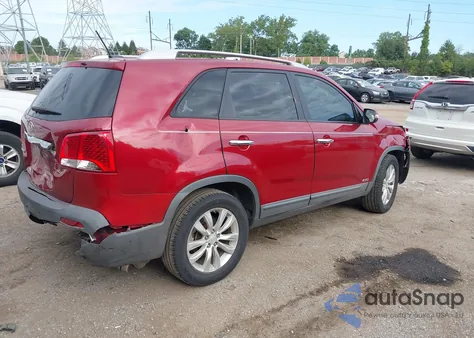 2011 Kia Sorento Lx V6 from USA, damaged, VIN 5XYKTDA25BG066001
